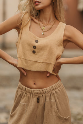Crop top noix de coco