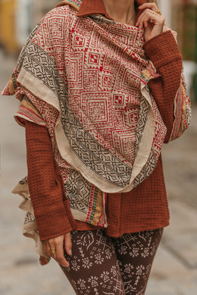 Foulard block print