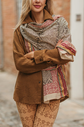 Foulard block print