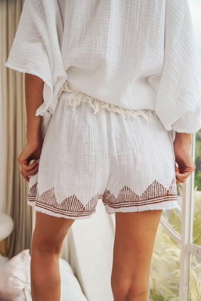 Short gaze de coton bio