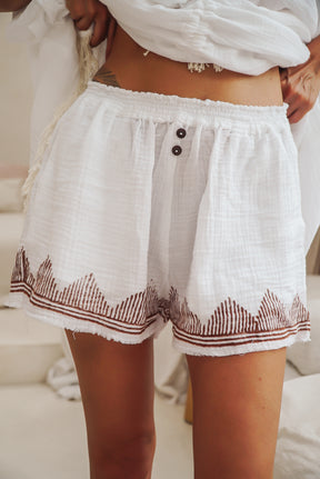 Short gaze de coton bio