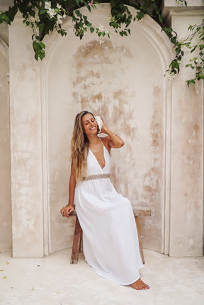 Jute maxi dress
