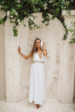 Jute maxi dress