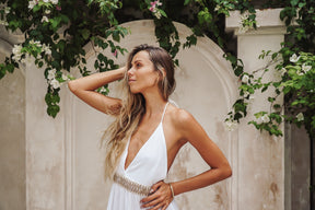 Jute maxi dress