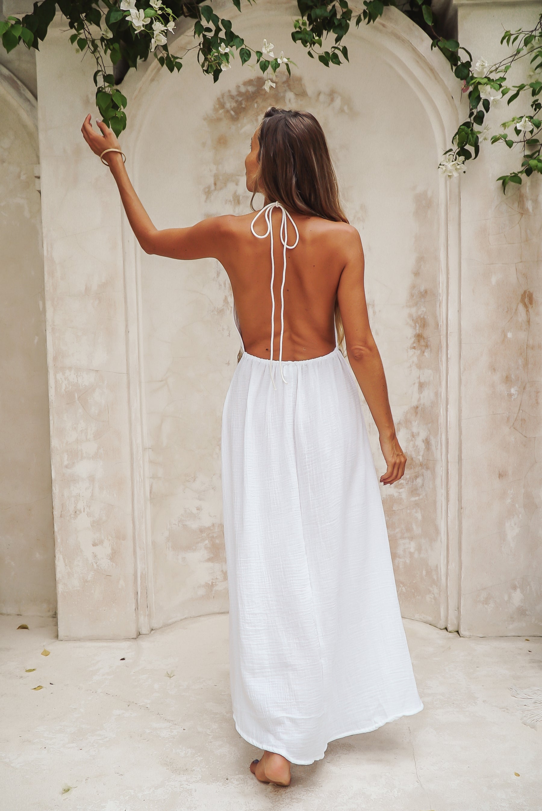 Jute maxi dress