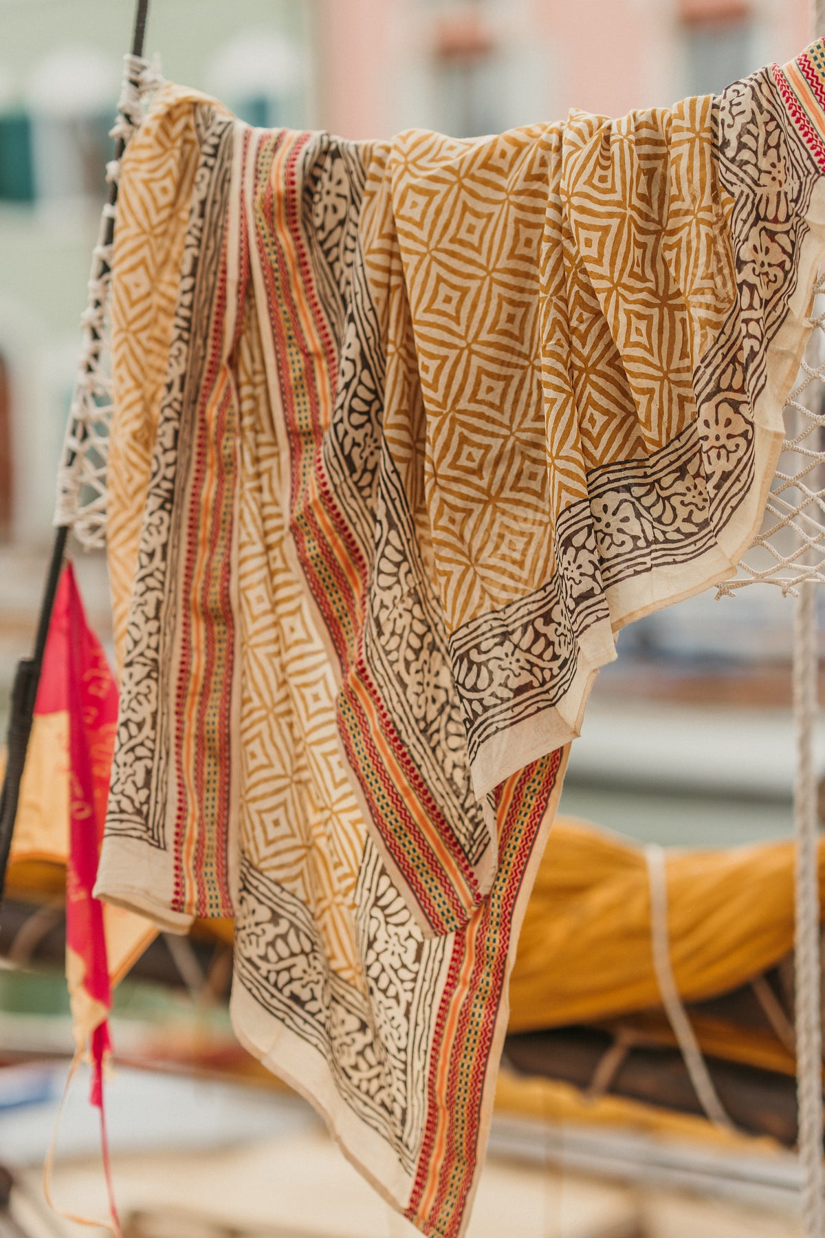 Foulard block print