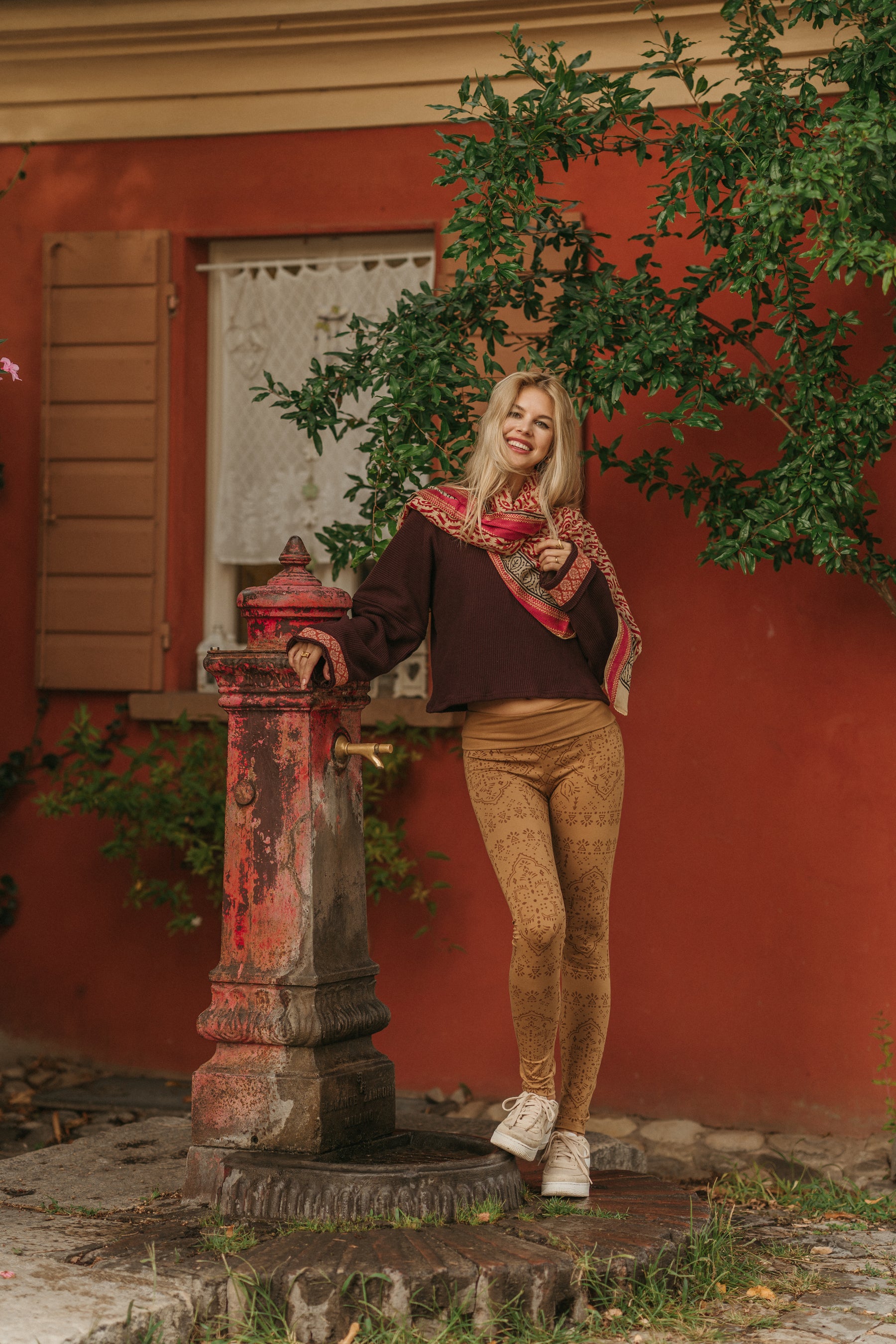 Foulard block print