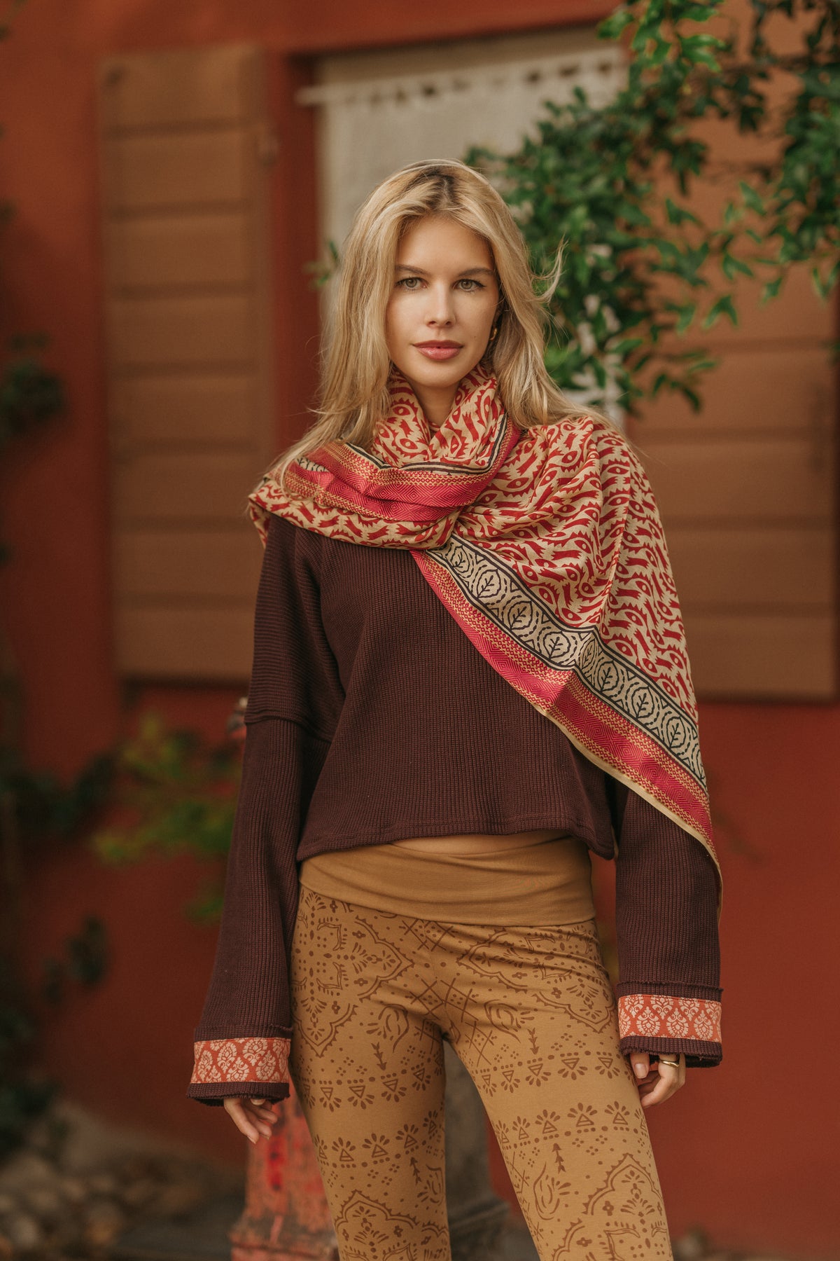 Foulard block print