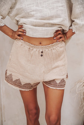 Short gaze de coton bio