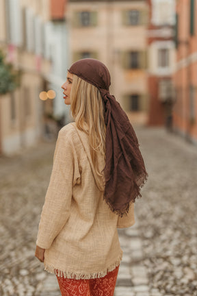 Foulard gaze de coton