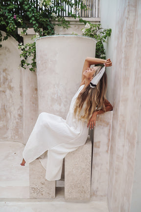 Robe gaze de coton boho