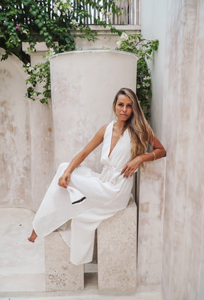 Robe gaze de coton boho