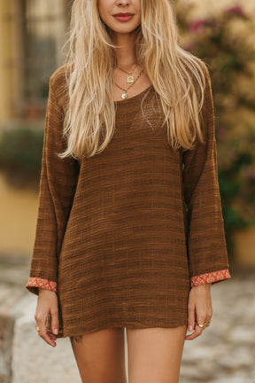 Robe manche longue