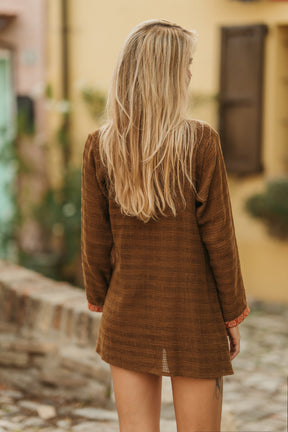 Robe manche longue