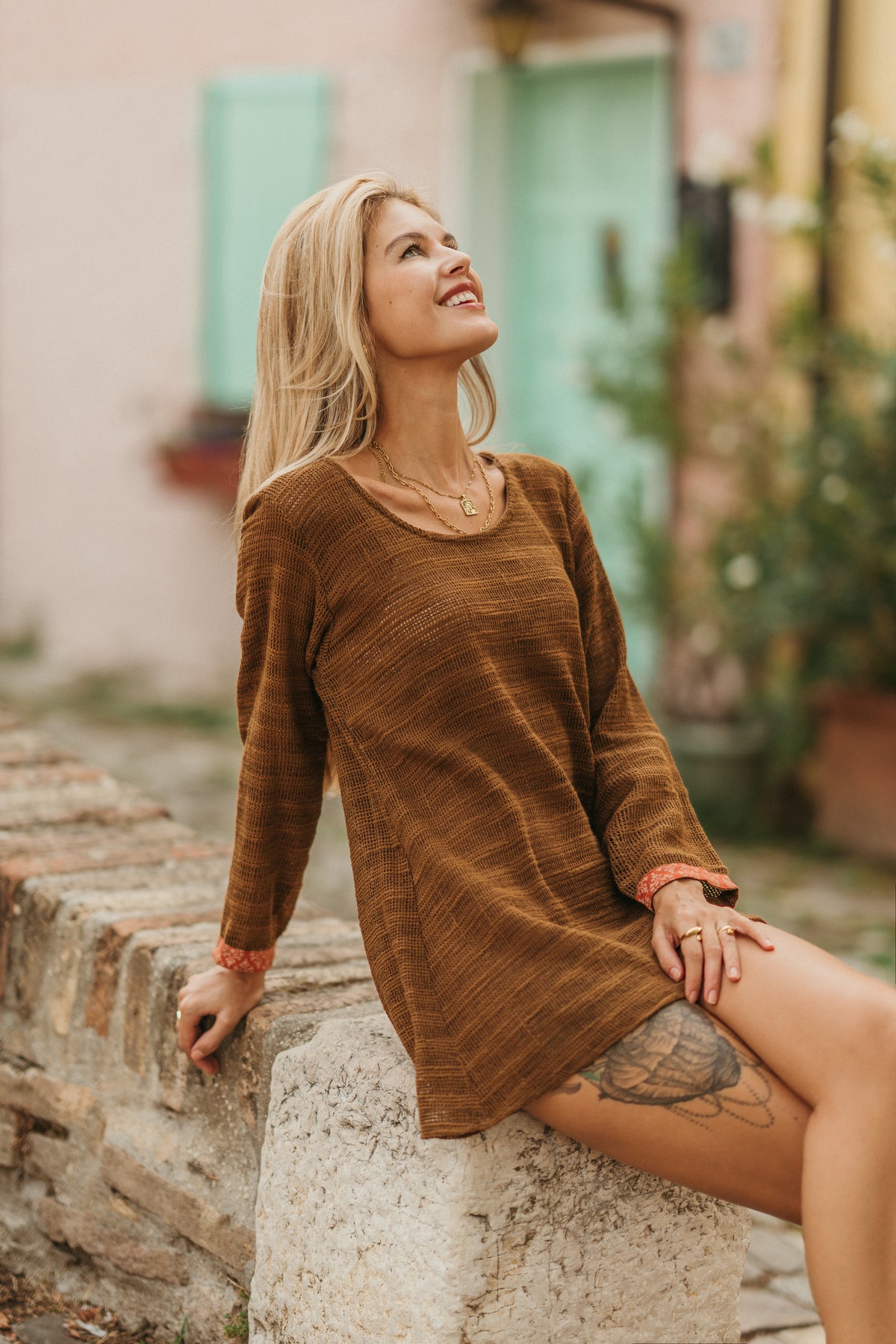 Robe manche longue