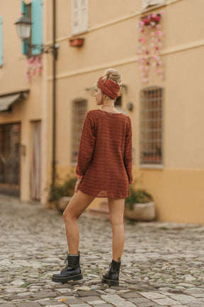Robe manche longue