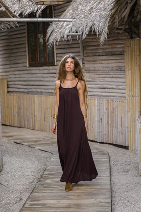 Long braided dress