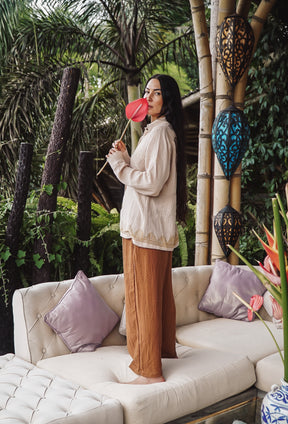 Chemise gaze de coton bio