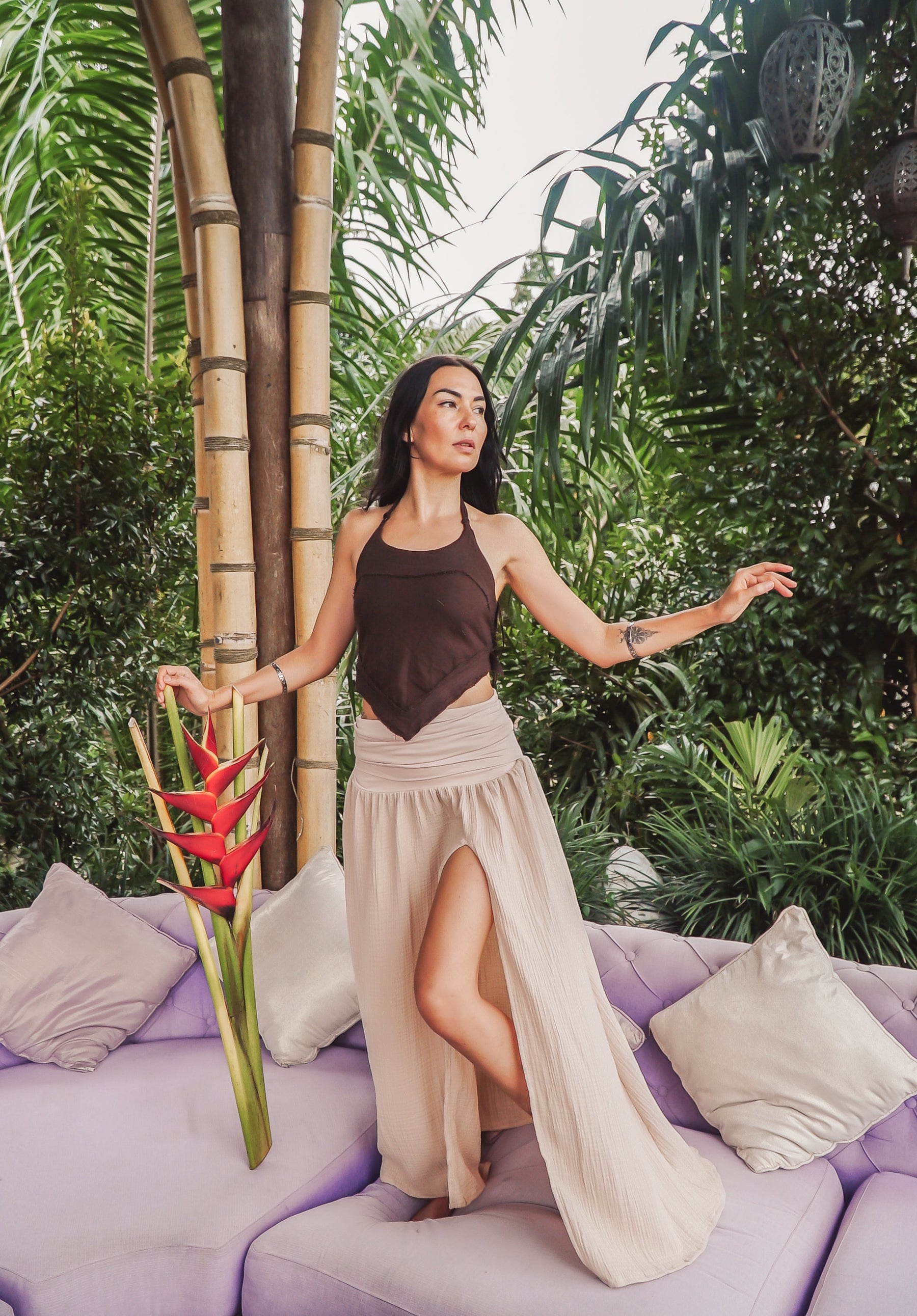 Dos nu à lacet boho macraspirit