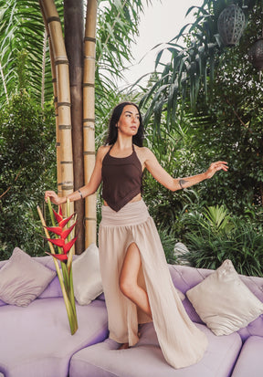 Dos nu à lacet boho macraspirit