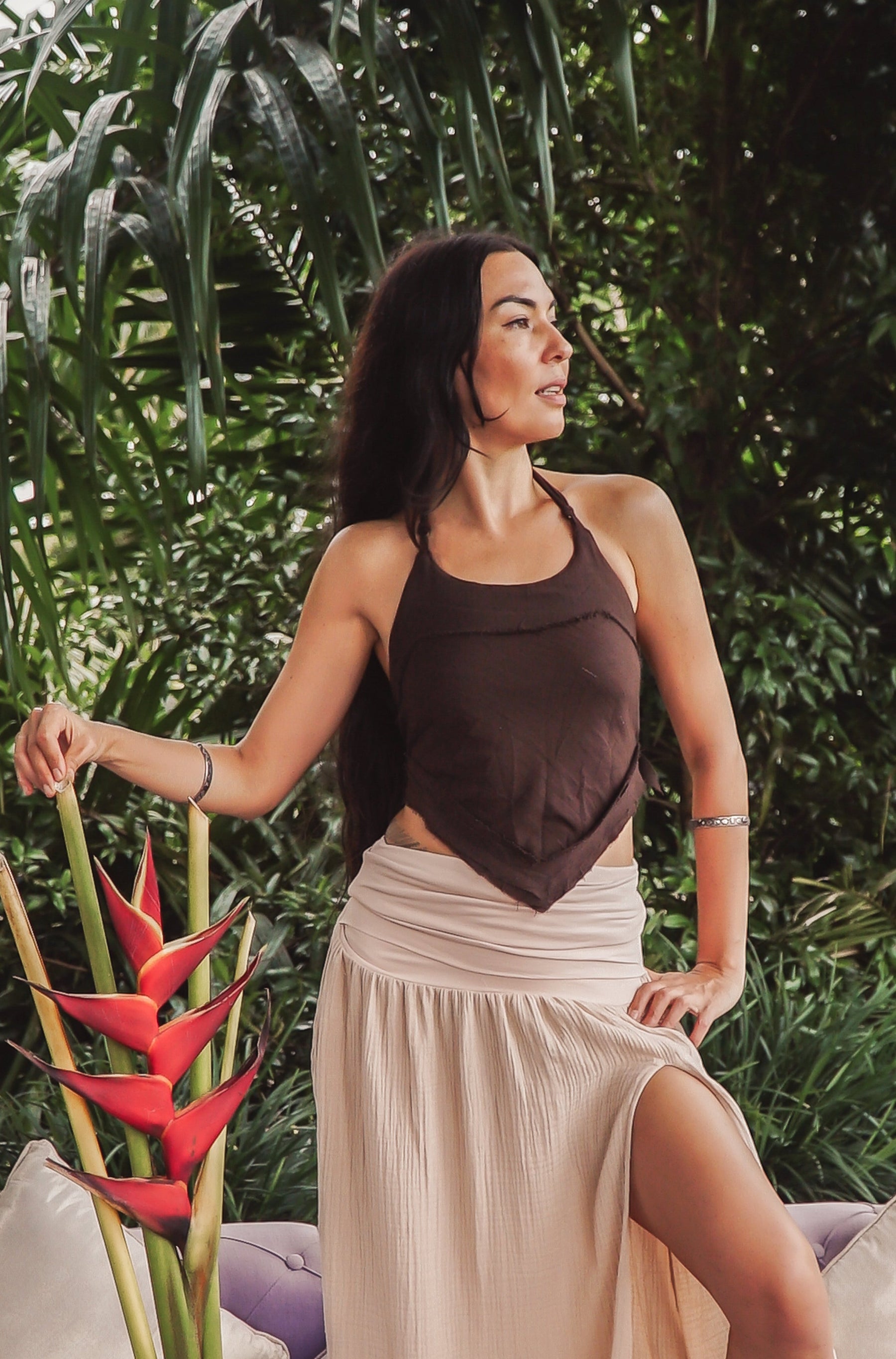 Dos nu à lacet boho macraspirit