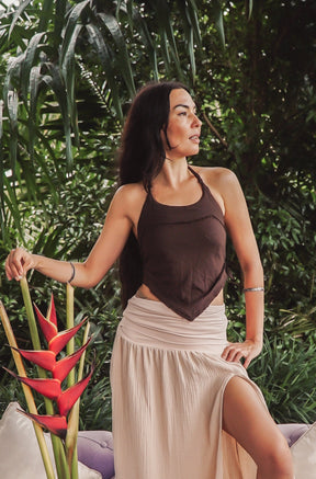 Dos nu à lacet boho macraspirit