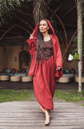 Kimono gaze de coton bio