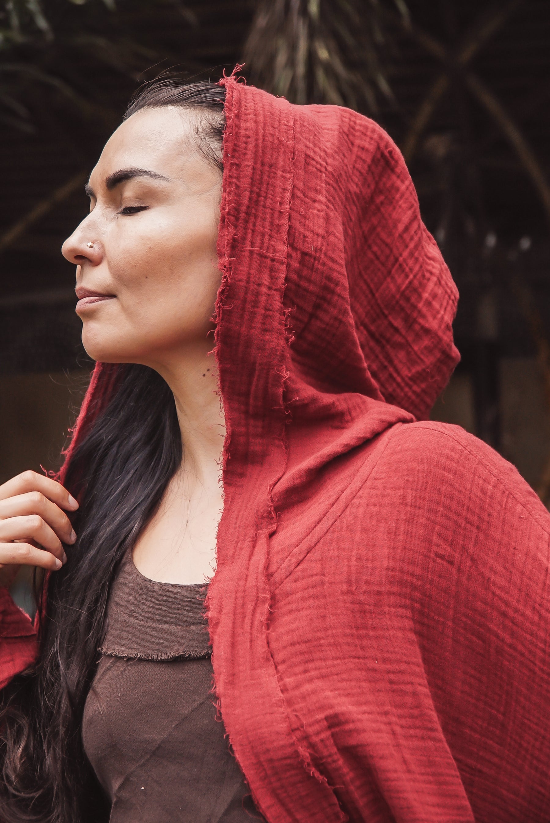 Kimono gaze de coton bio