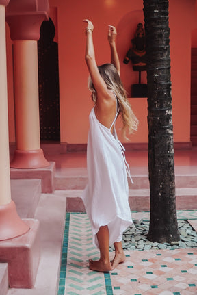 Salopette gaze de coton bio