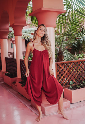 Salopette gaze de coton bio