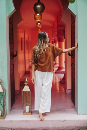 Pantalon ample boho