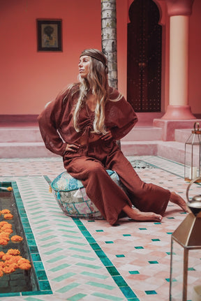 Crop top manches longues