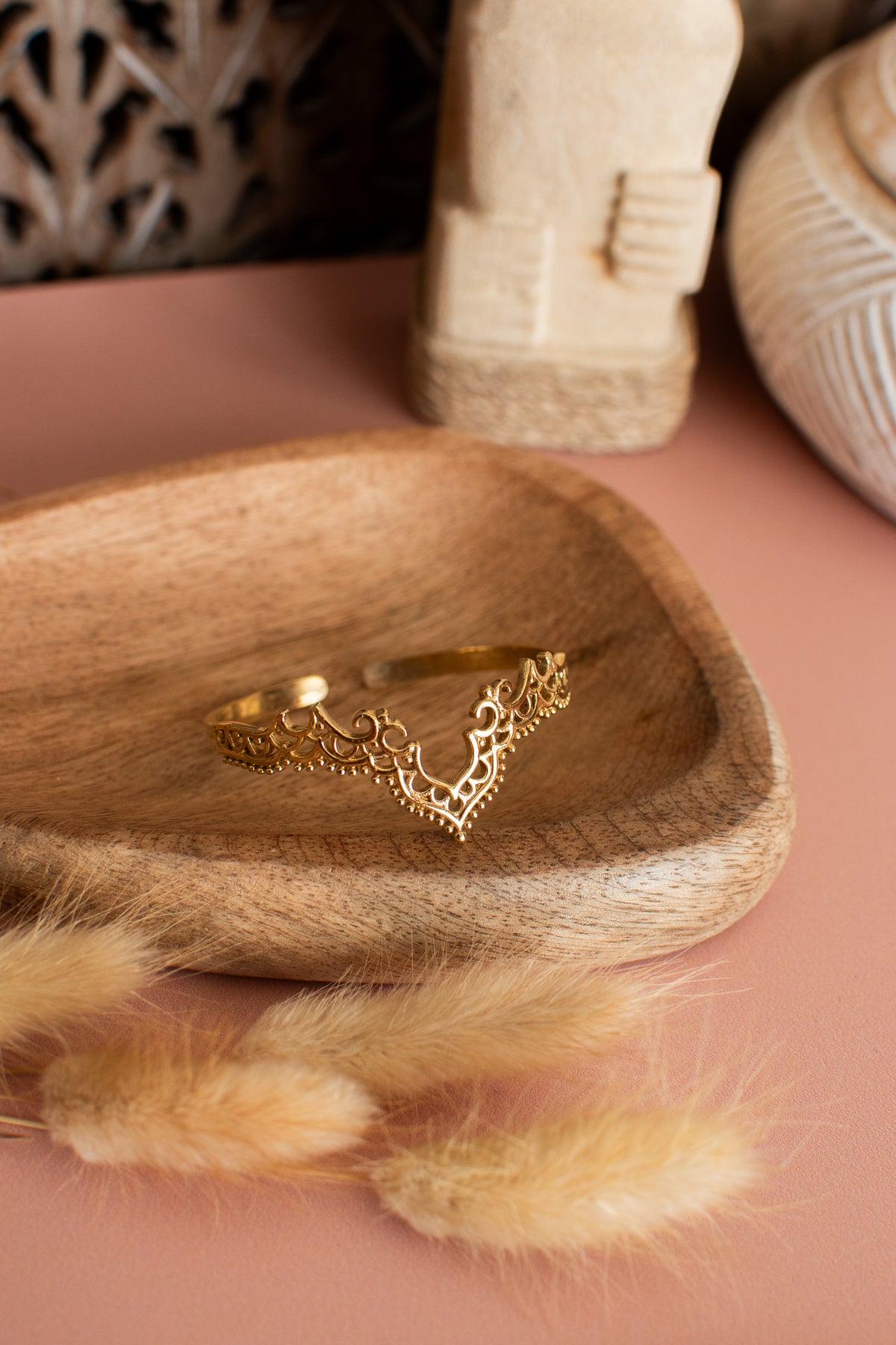 Engraved bangle