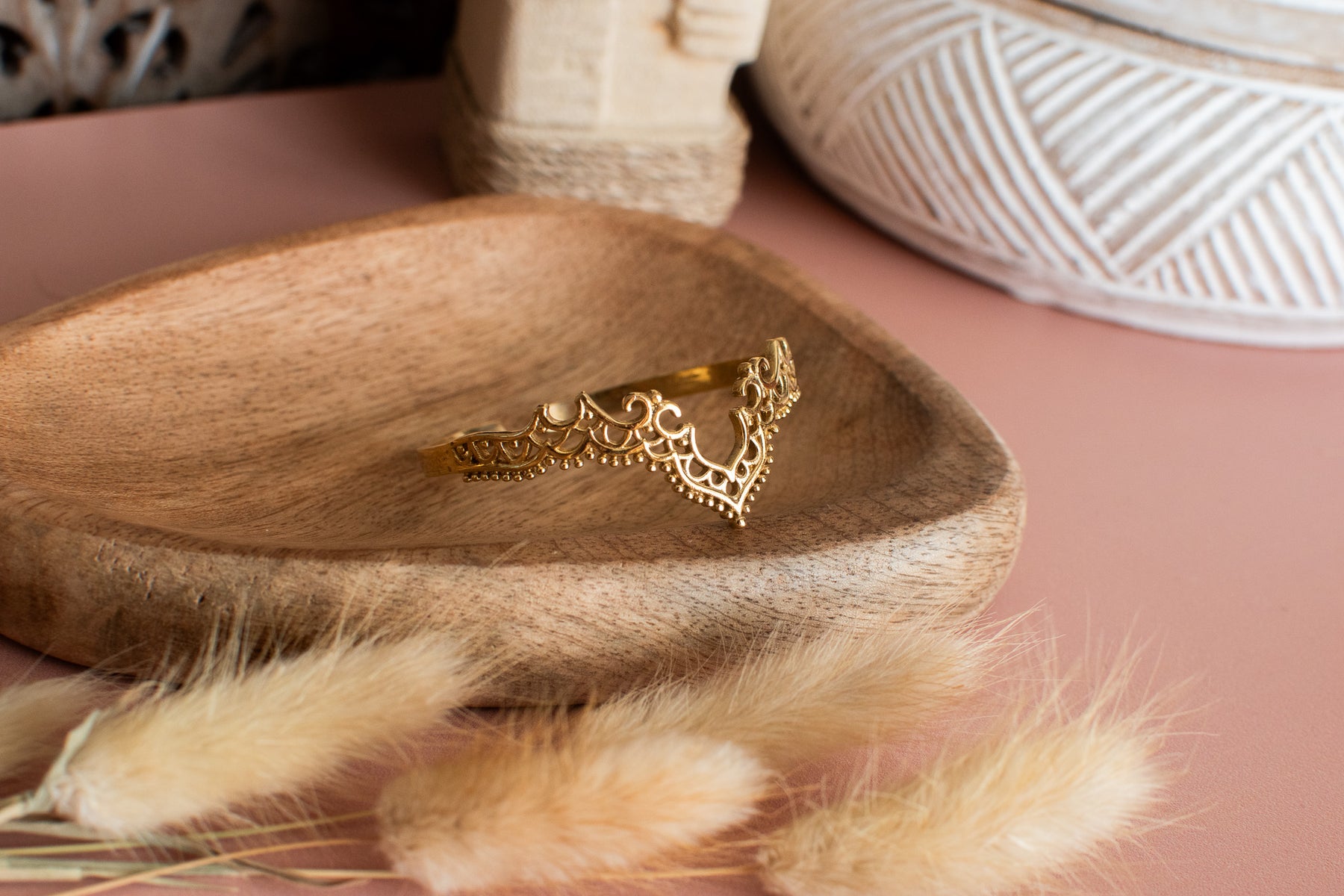 Engraved bangle
