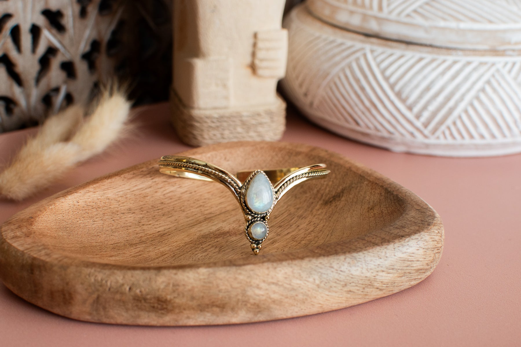 Bracelet pierre de lune