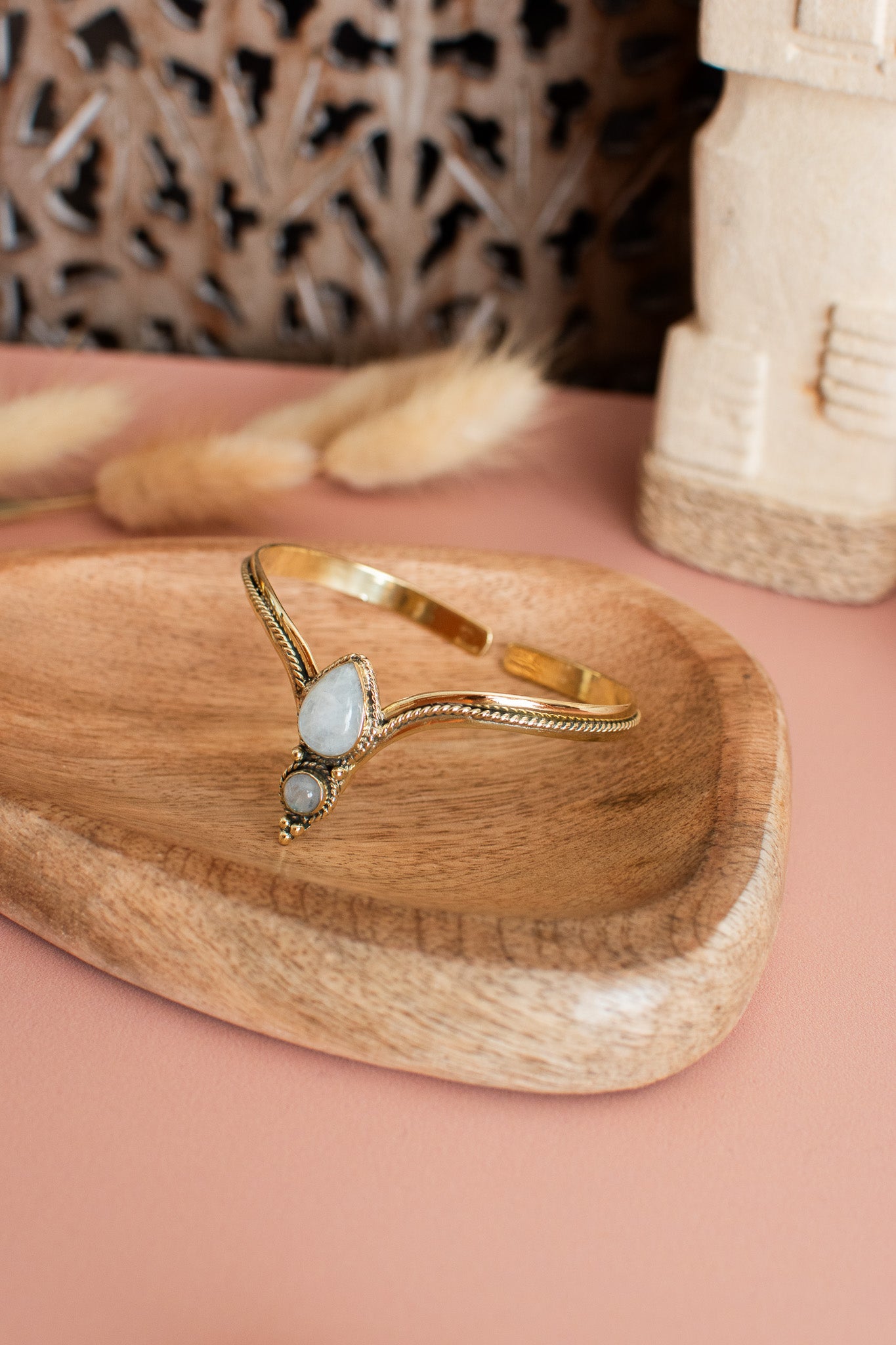 Bracelet pierre de lune