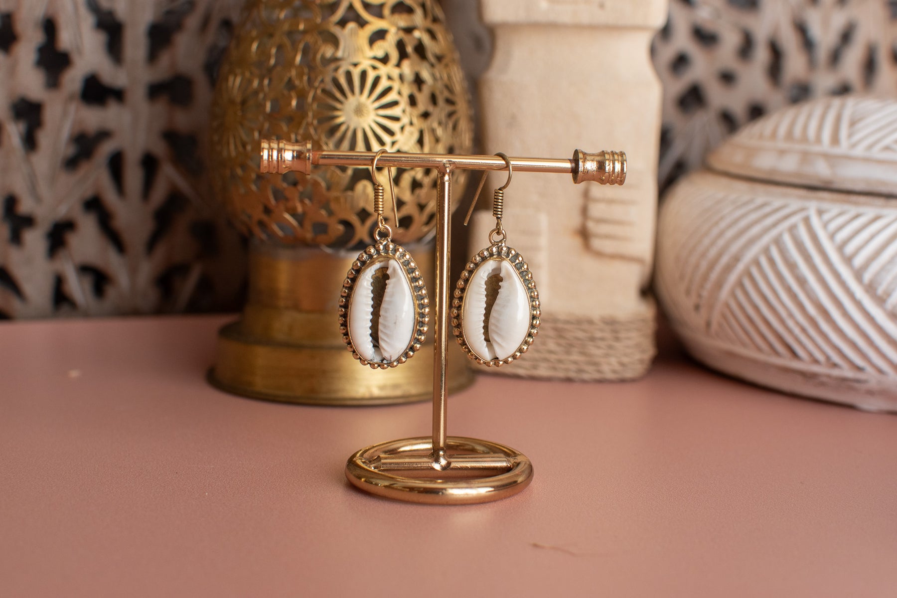 boucles coquillages