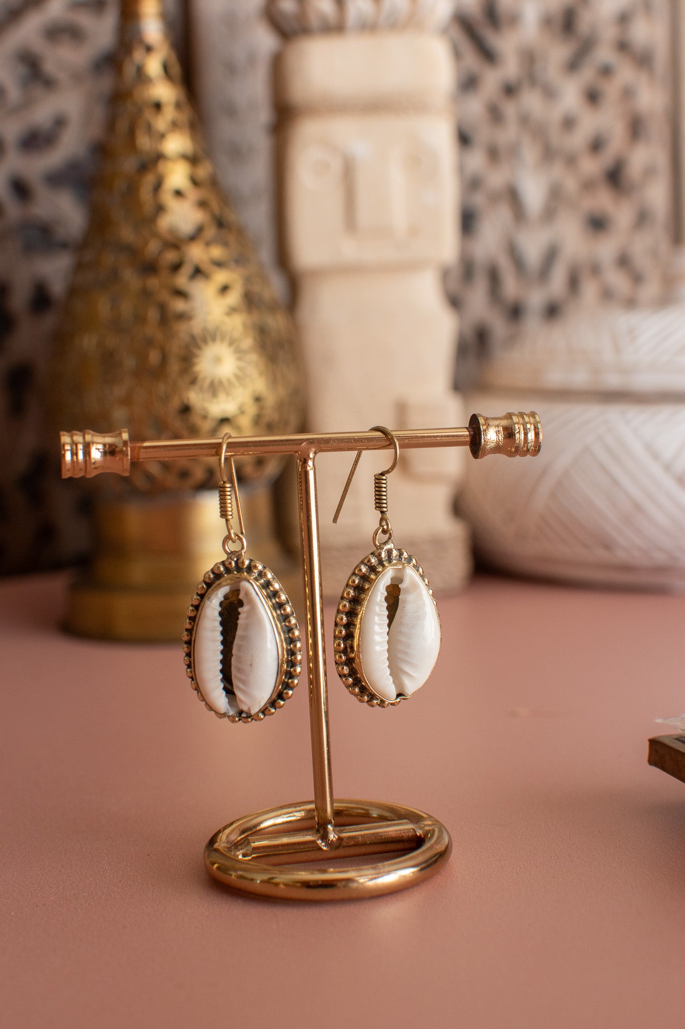 boucles coquillages