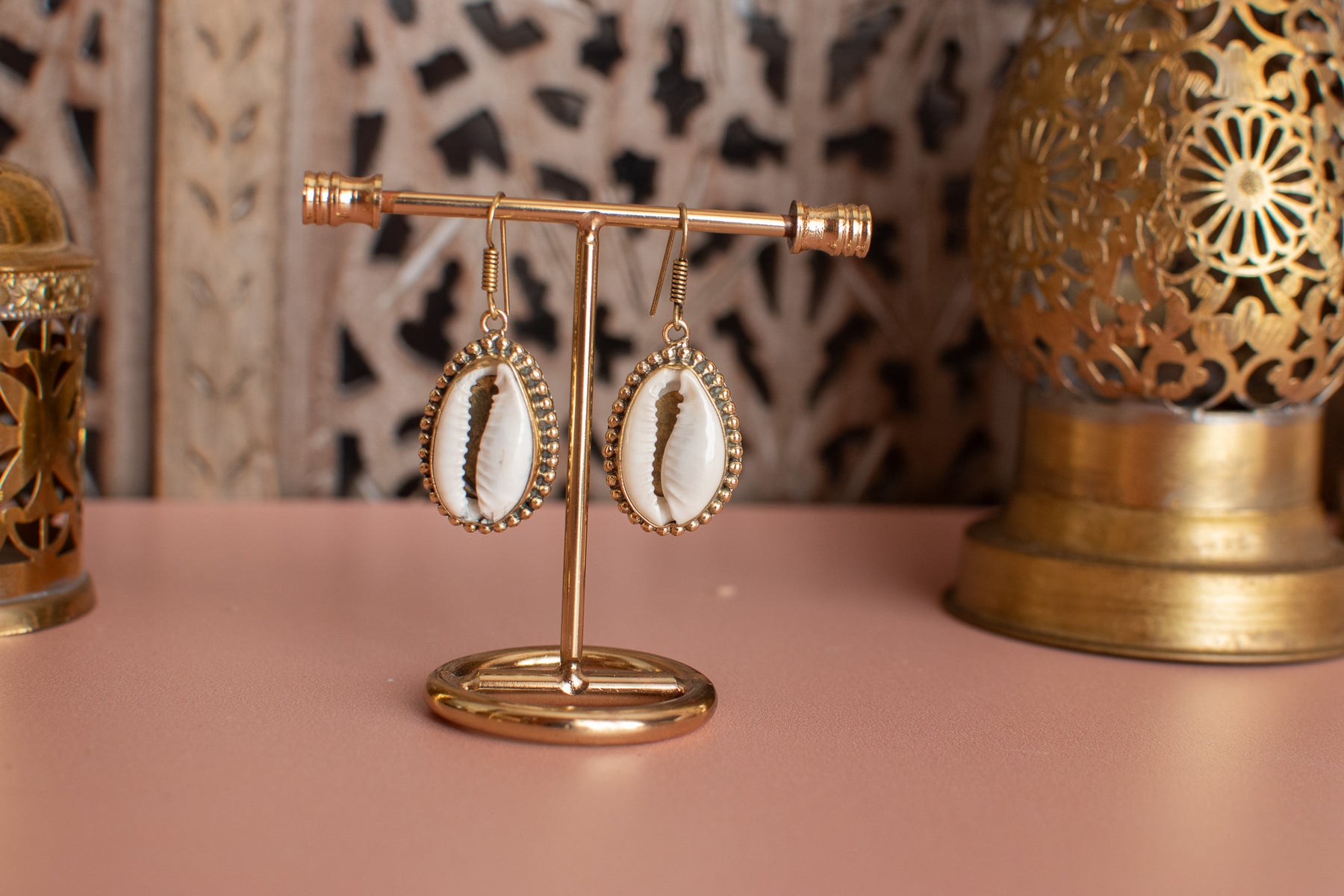 boucles coquillages
