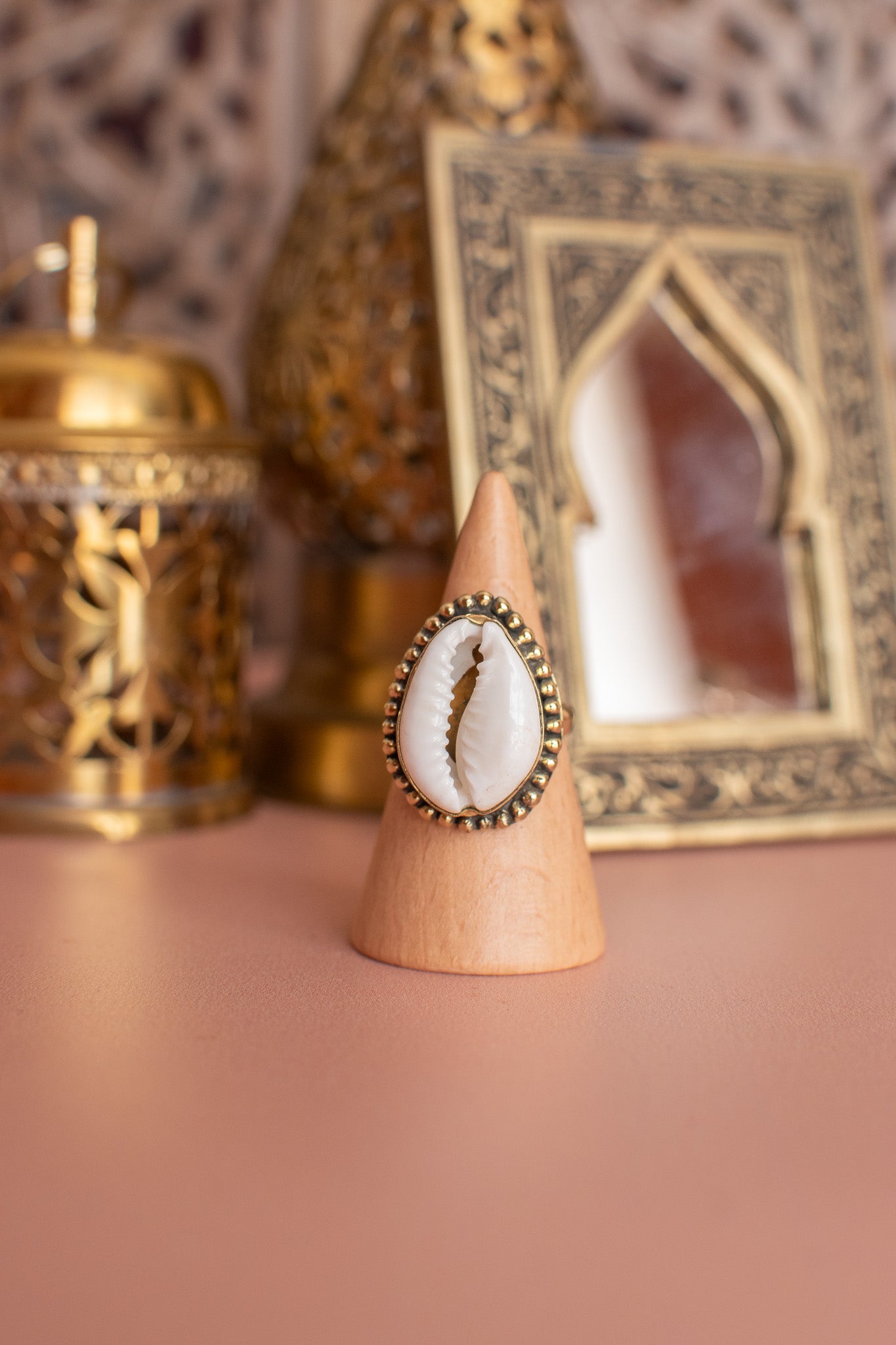 Bague coquillage