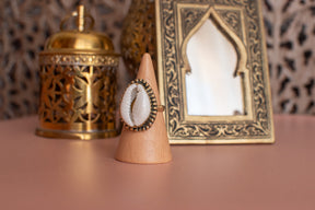 Bague coquillage