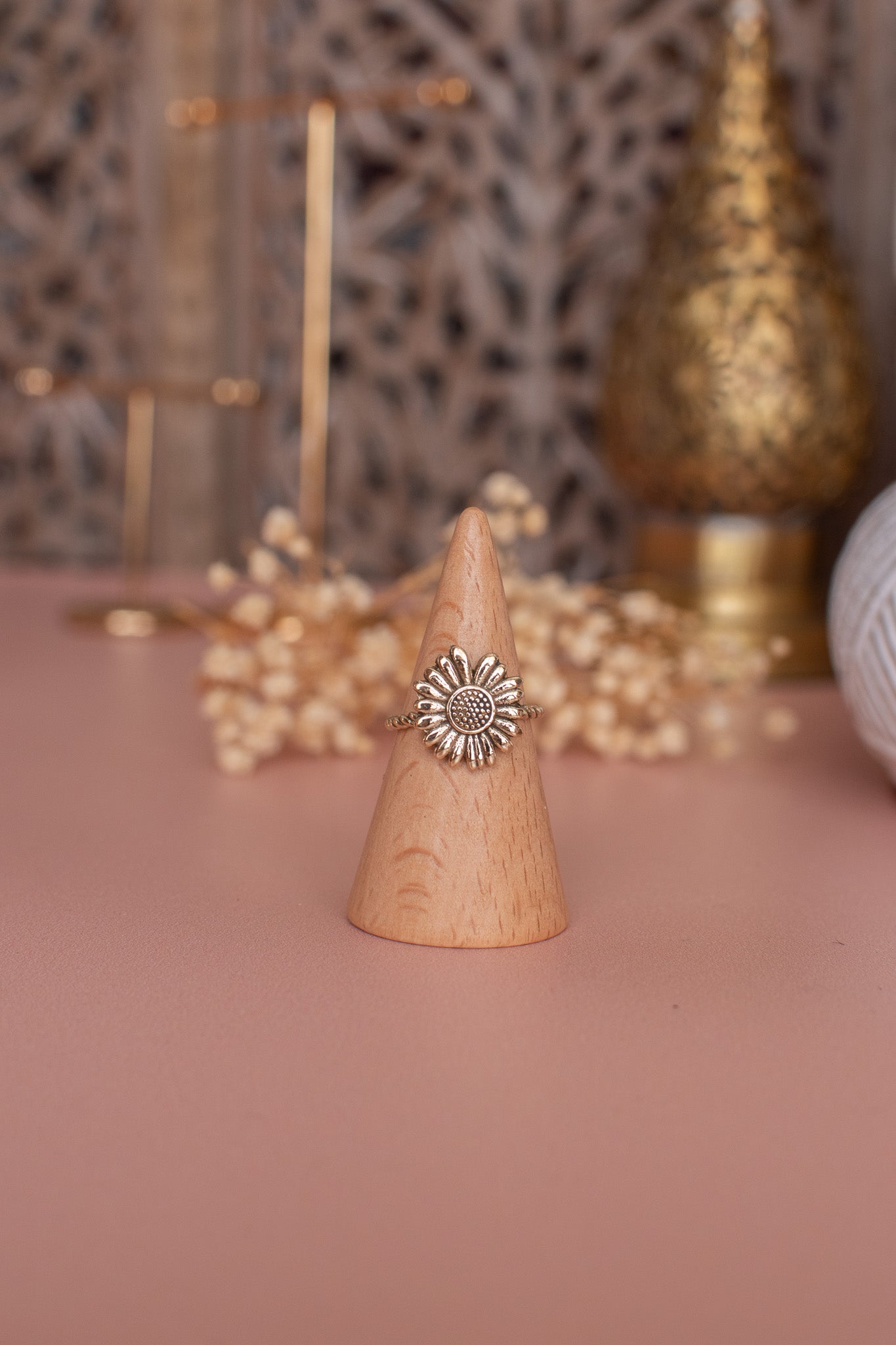 Bague tournesol