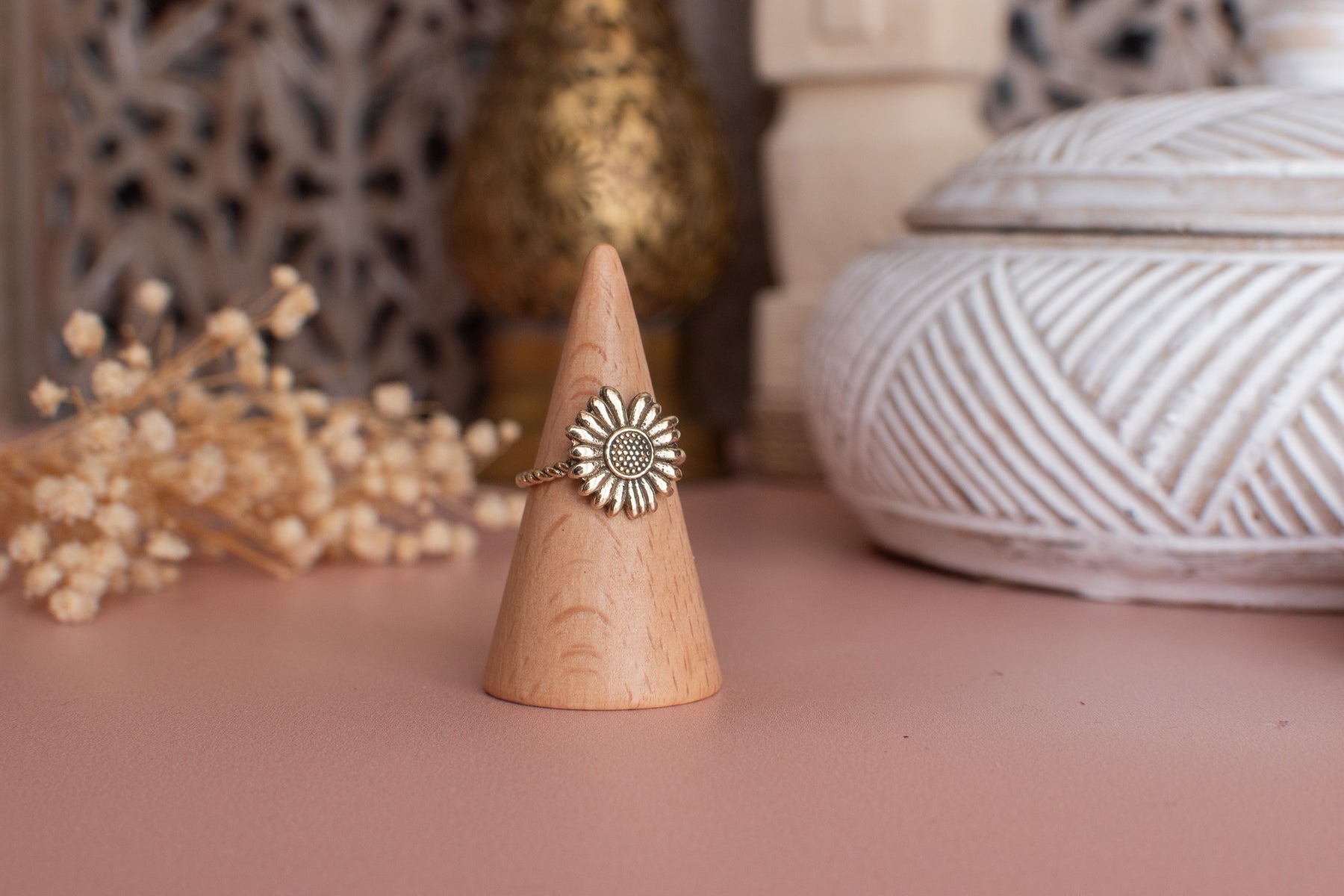 Bague tournesol