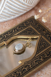 Pendentif pierre de lune