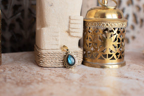 Pendentif labradorite
