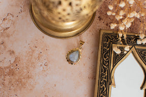 Pendentif pierre de lune