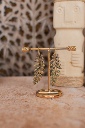 Boucles d'oreilles feuilles
