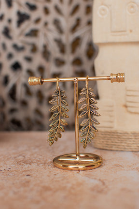 Boucles d'oreilles feuilles