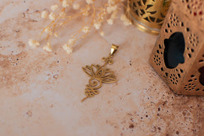 Pendentif lotus