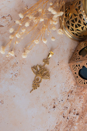 Pendentif lotus